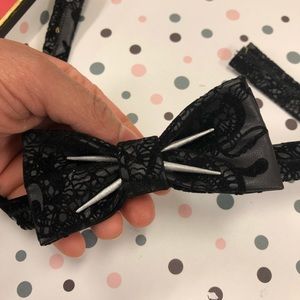 Custom Made Black Panther Inspired Bow Tie
